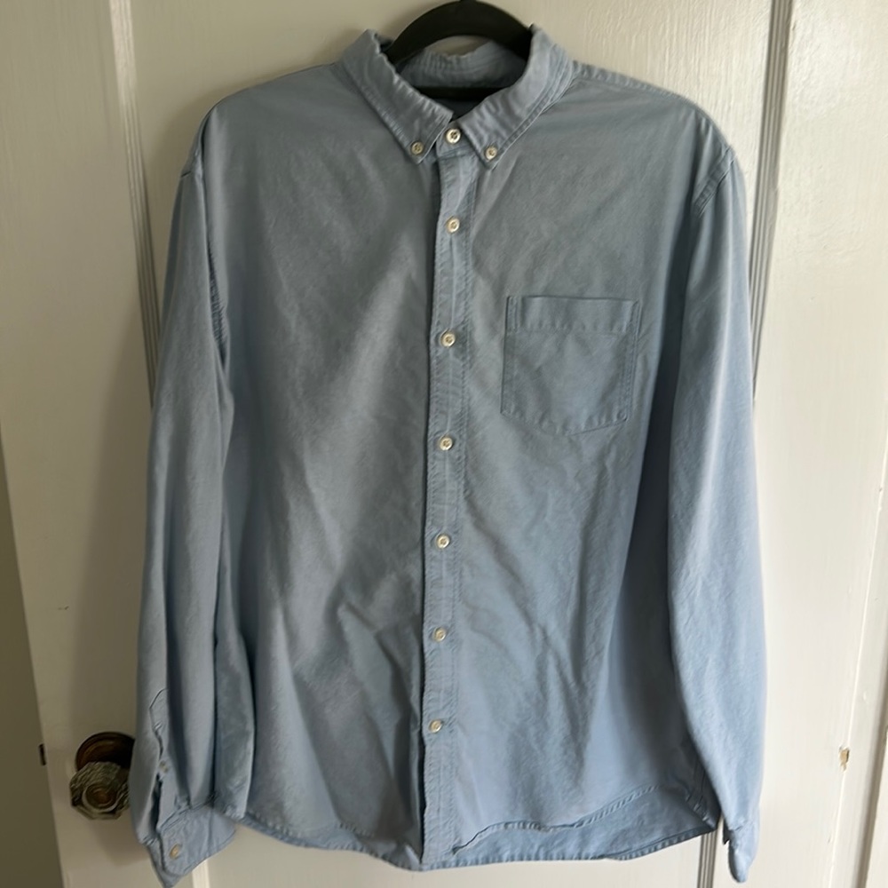Banana Republic Camden Fit Stretch Oxford